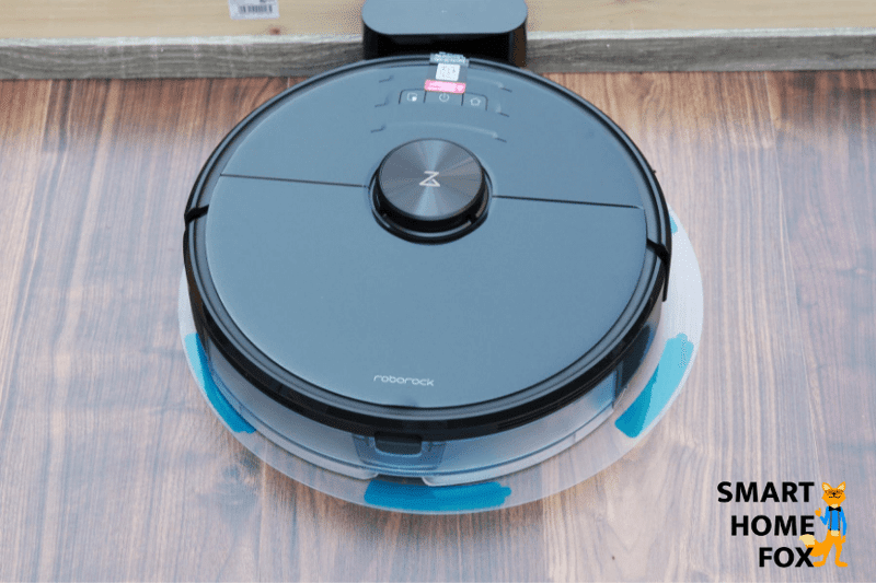 The water protection pad for the Roborock S6 MaxV charging station from above